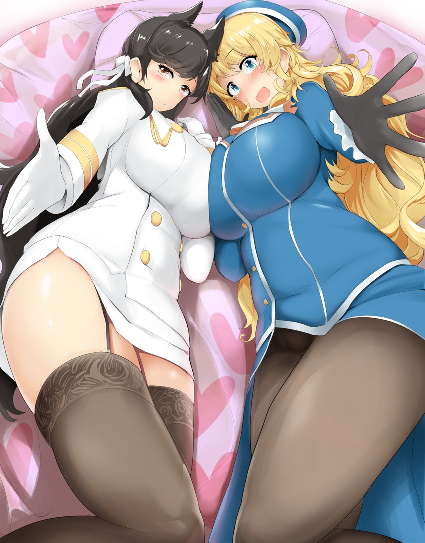 atago (kantai collection and 1 more) drawn by mizuyan