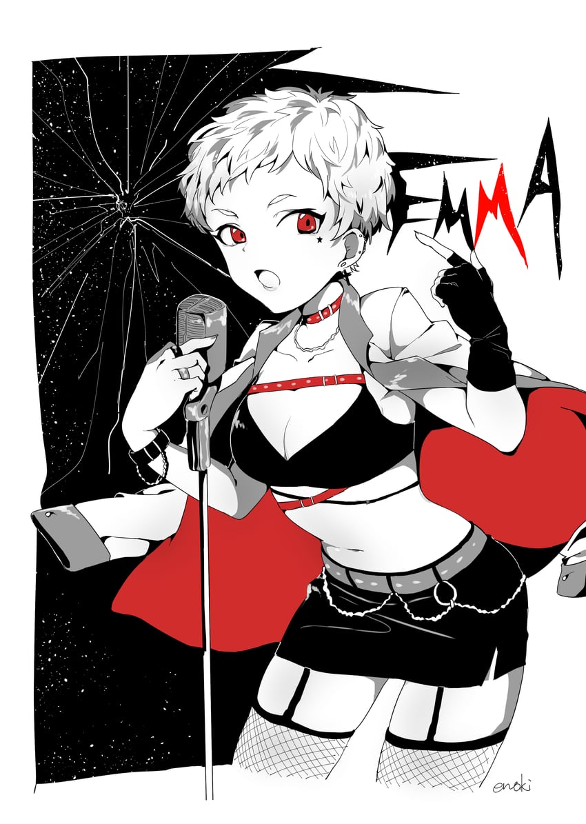 senzaki ema (idolmaster and 1 more) drawn by e-no-ki