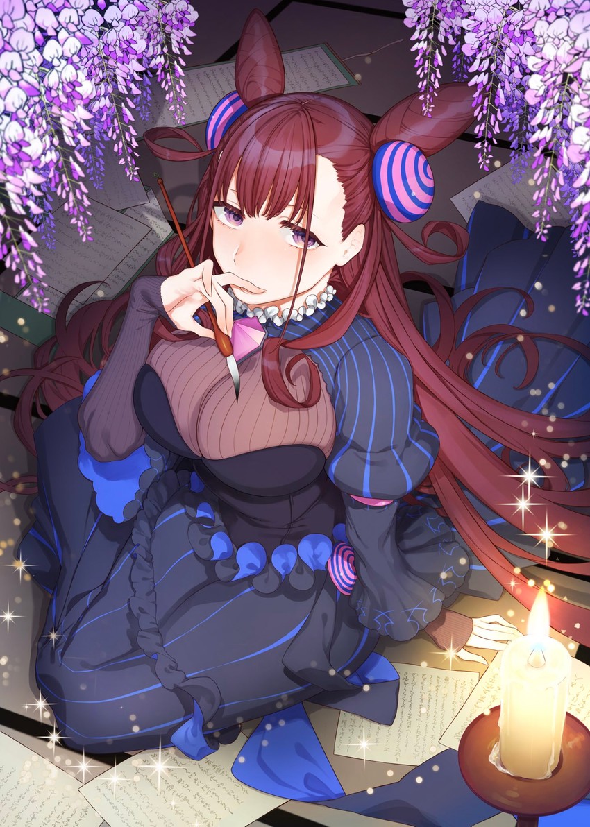 murasaki shikibu (fate and 1 more) drawn by honda_(obon)