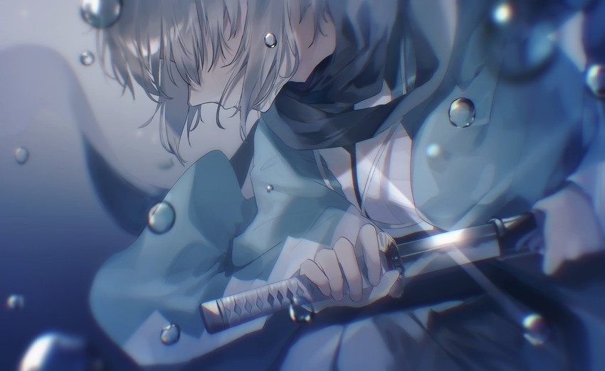 okita souji (fate and 1 more) drawn by mipi
