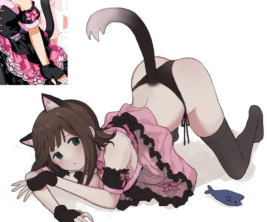 amami haruka (idolmaster and 2 more) drawn by 8_8ghost