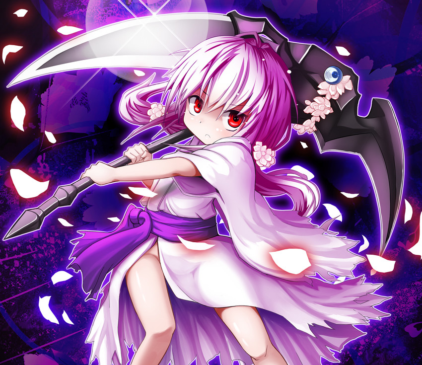 ghost reaper & winter cherries (yu-gi-oh!) drawn by furumeta