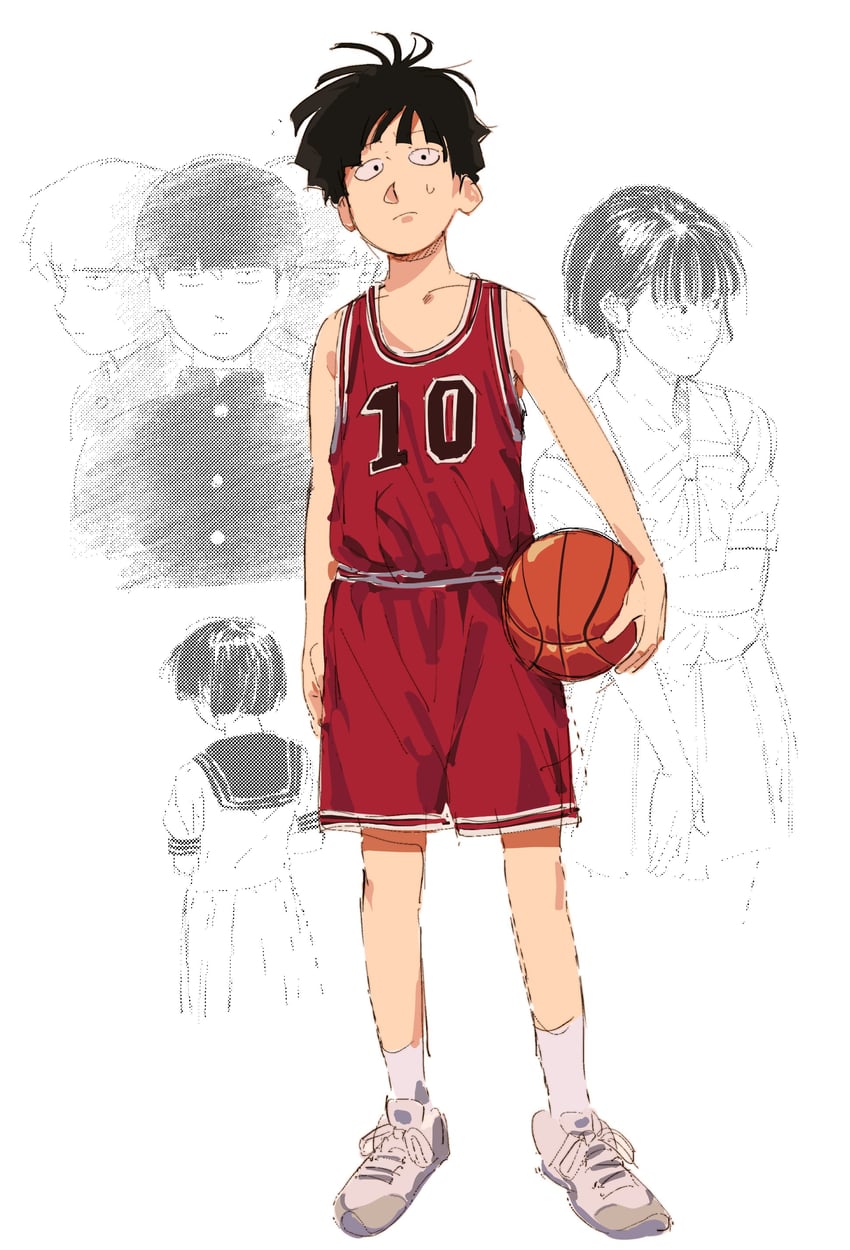 kageyama shigeo (mob psycho 100 and 1 more) drawn by ch0og0o