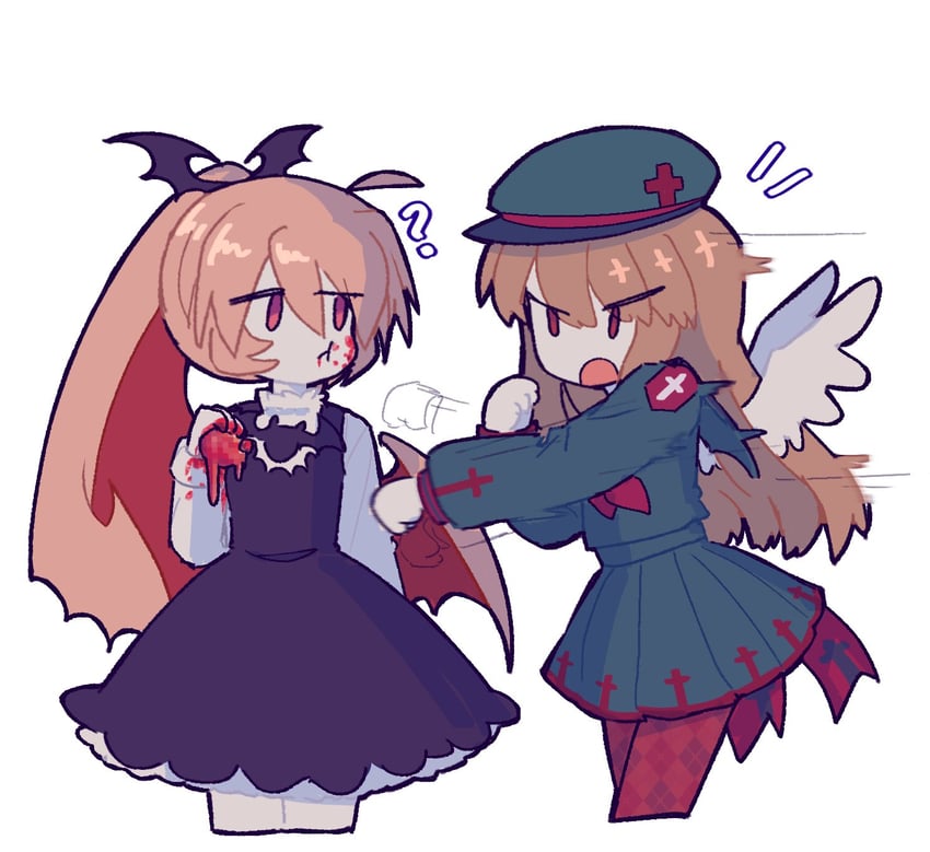 rawberry preserves and macarona (funamusea and 1 more) drawn by pipiikki