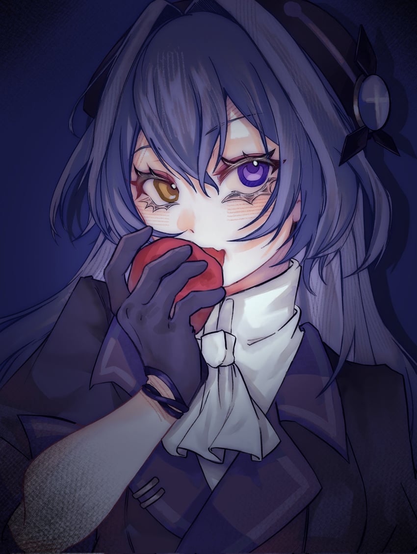 arkria hroptr (honkai and 1 more) drawn by puroko