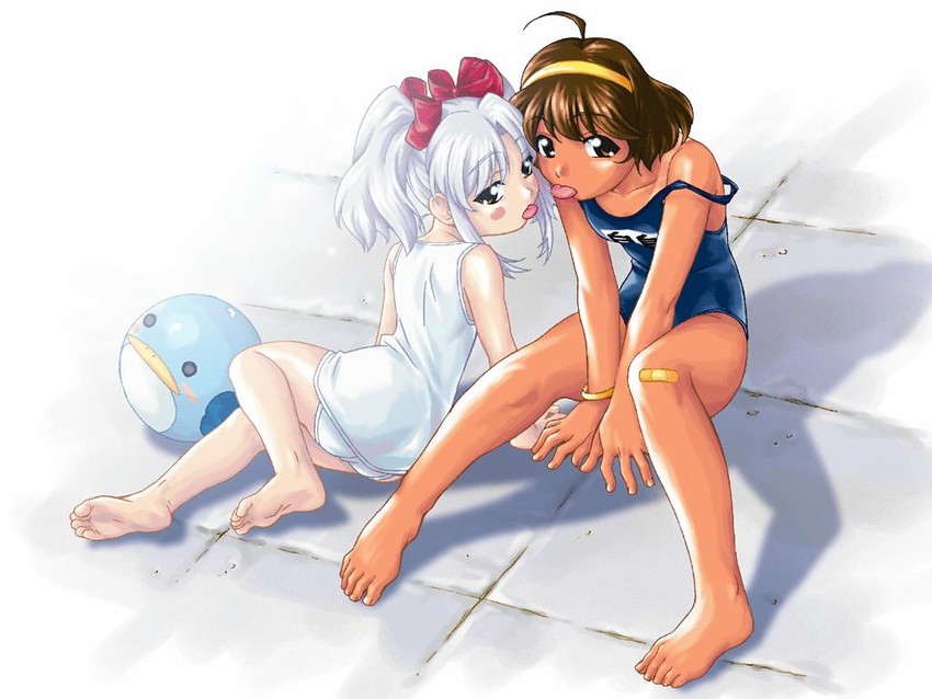 hoshino ruri and shiratori yukina (kidou senkan nadesico) drawn by watanabe_akio