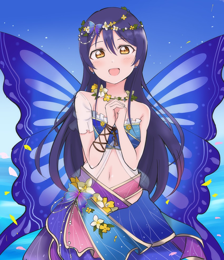 sonoda umi (love live! and 2 more) drawn by wewe