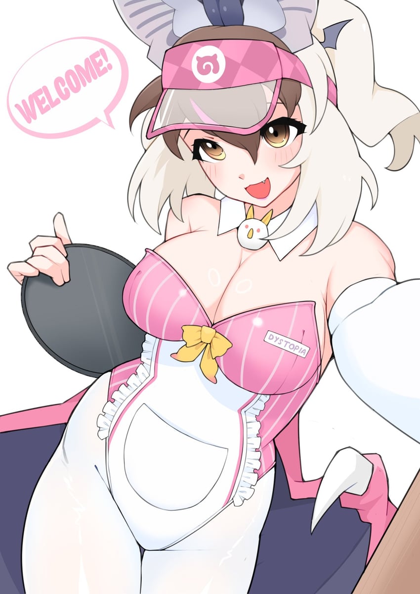 brown long-eared bat (kemono friends and 1 more) drawn by illu_(illu_stratos)