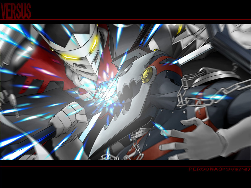 thanatos and izanagi (persona and 2 more) drawn by hei_jin