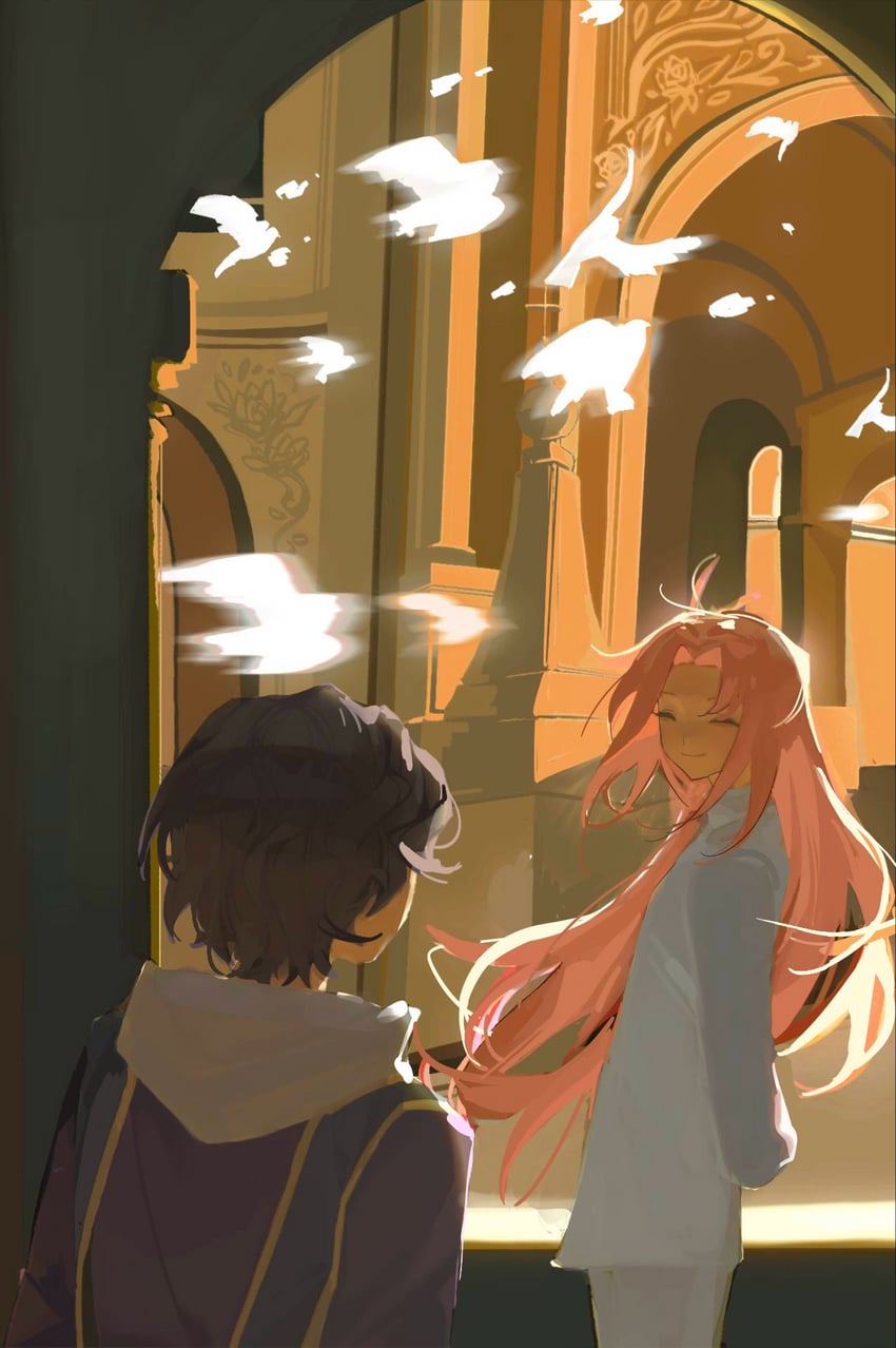 hatsutori hajime and utsugi noriyuki (saibou shinkyoku) drawn by fuzhu142