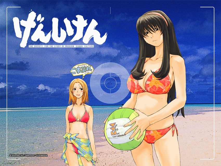 hitomi, ohno kanako, and kasukabe saki (dead or alive and 2 more) drawn by kio_shimoku