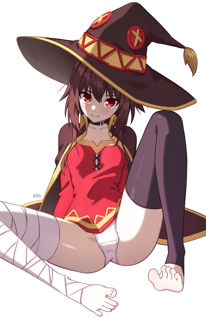megumin (kono subarashii sekai ni shukufuku wo!) drawn by x_xith_x