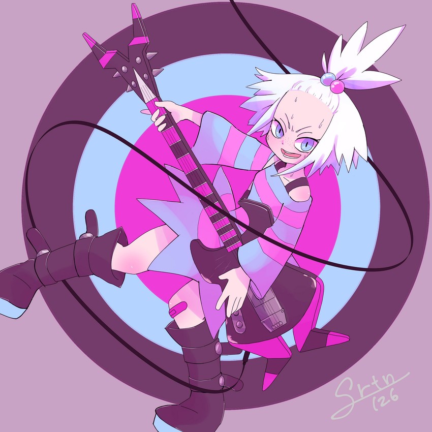 roxie (pokemon and 1 more) drawn by mkrn_grtn