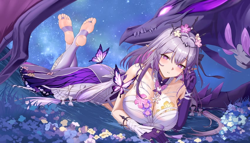 castorice and pollux (honkai and 1 more) drawn by dawn02