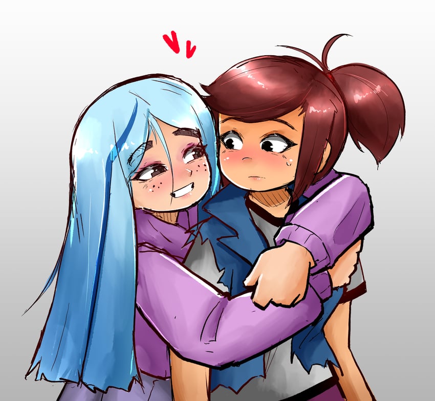 andrea davenport and molly mcgee (the ghost and molly mcgee) drawn by chinmissouri
