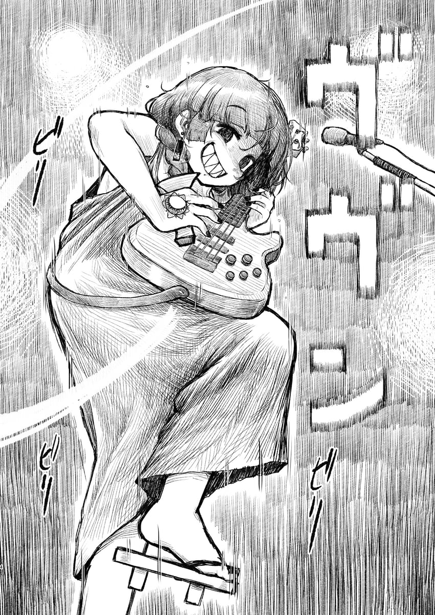 hiroi kikuri (bocchi the rock! and 1 more) drawn by omo-rom