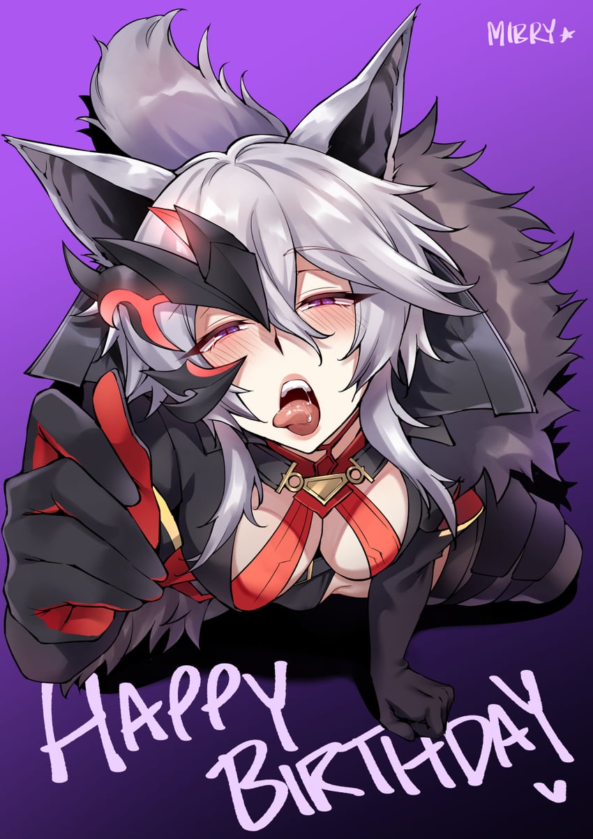 zeta (kage no jitsuryokusha ni naritakute! and 1 more) drawn by mibry_(phrysm)