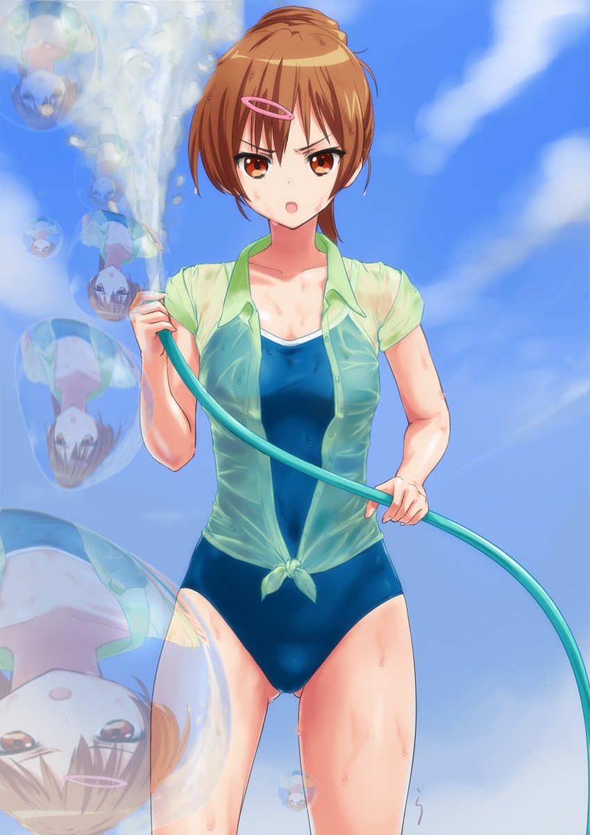 nibutani shinka (chuunibyou demo koi ga shitai!) drawn by rasukaru