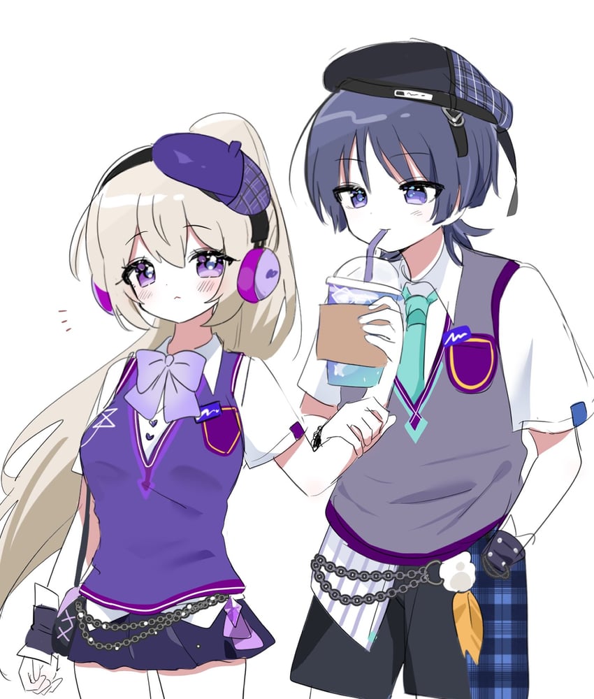 scaramouche and wanderer (original and 1 more) drawn by 52601i