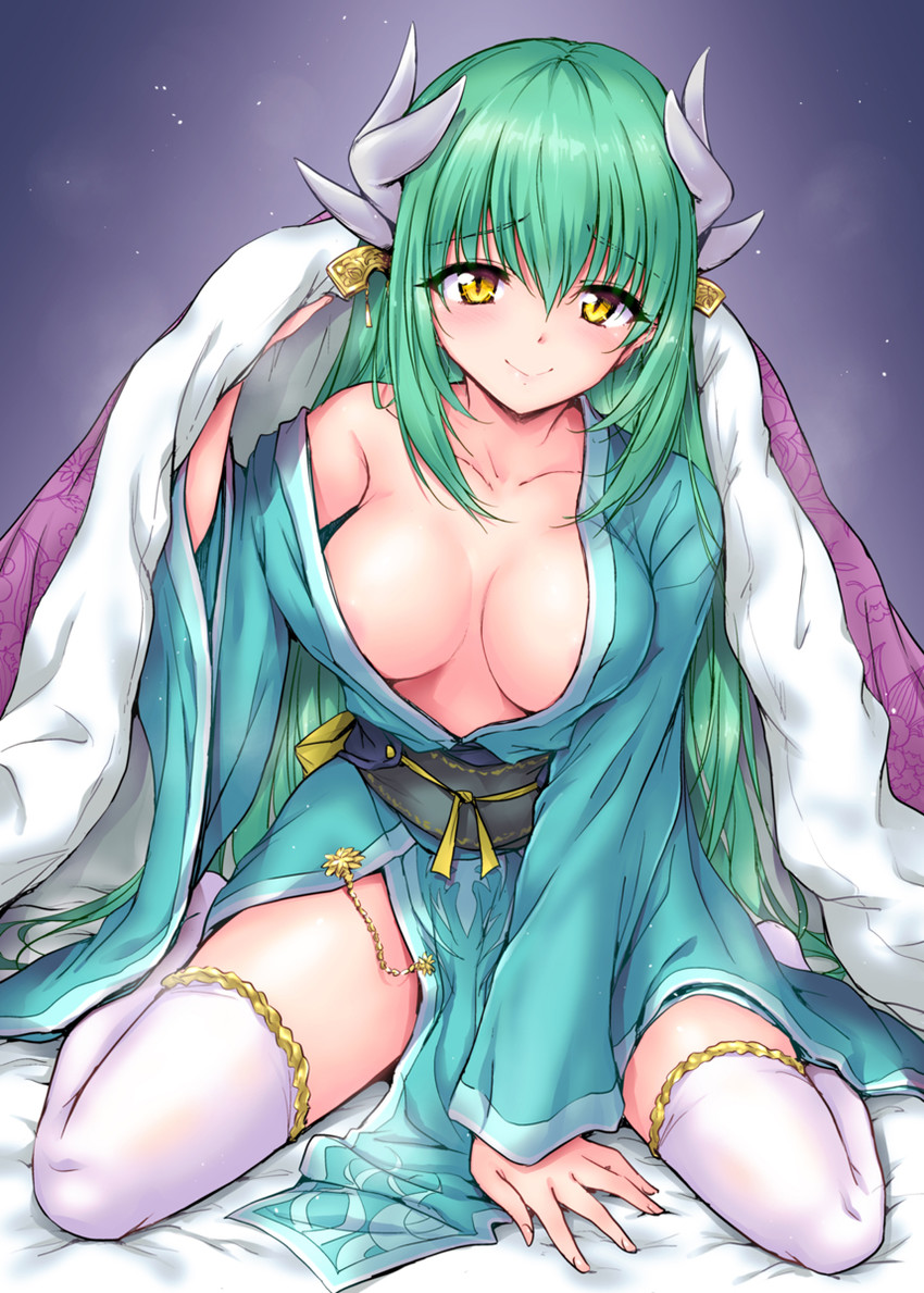 kiyohime (fate and 1 more) drawn by marugoshi_(54burger)