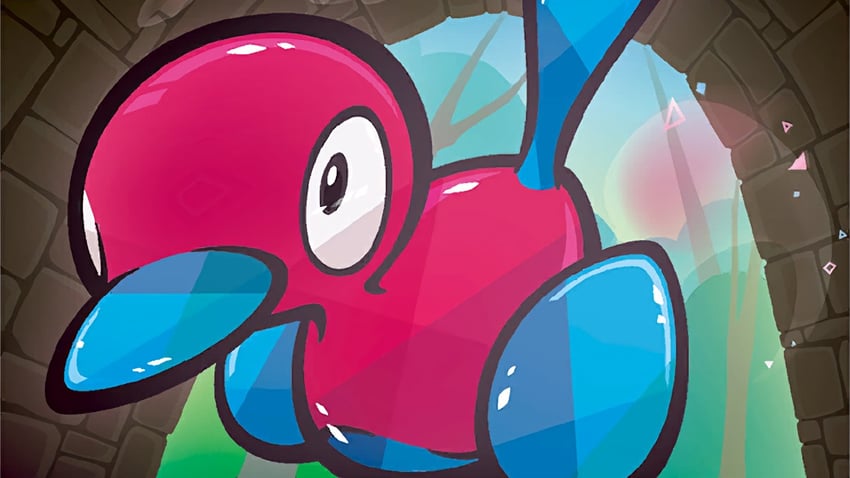 porygon2 (pokemon and 1 more) drawn by mahou_(fushiginamamori)