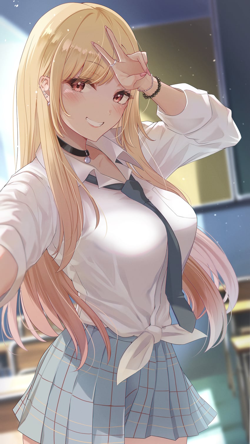 kitagawa marin (sono bisque doll wa koi wo suru) drawn by puripuri