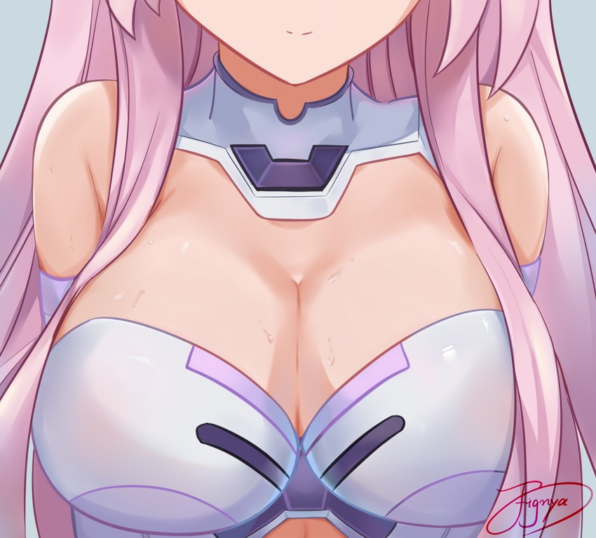 purple sister (neptune and 1 more) drawn by fignya