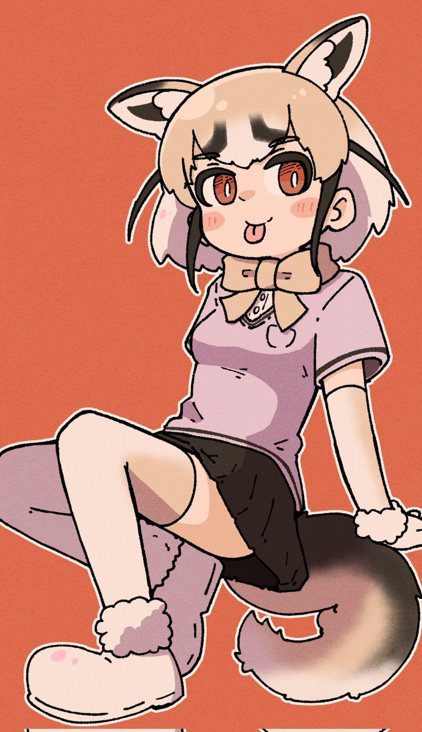 rueppell's fox (kemono friends) drawn by sorairo_meronpan