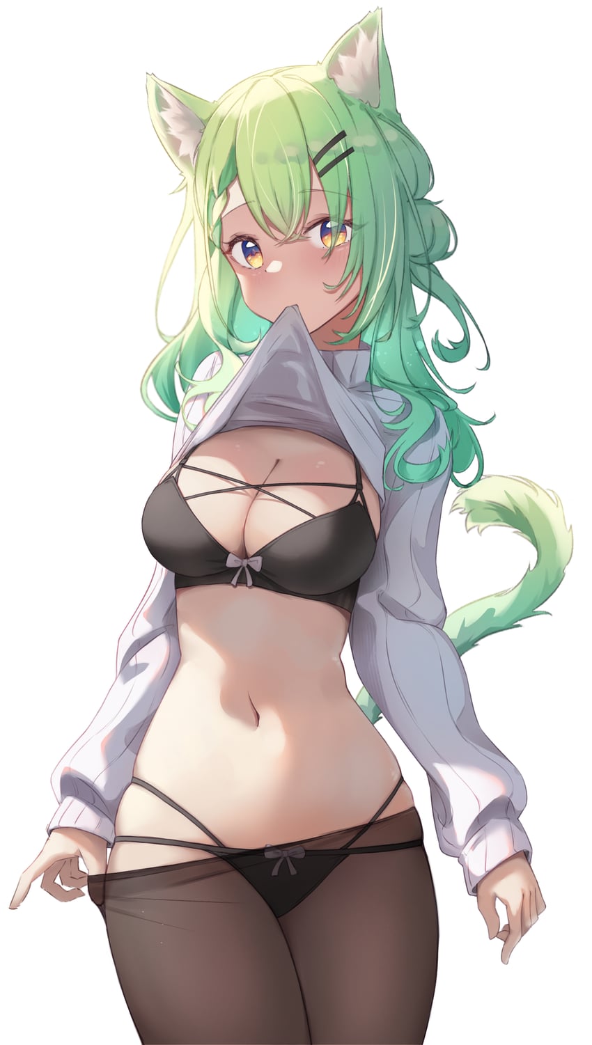 ceres fauna (hololive and 1 more) drawn by shironekokfp