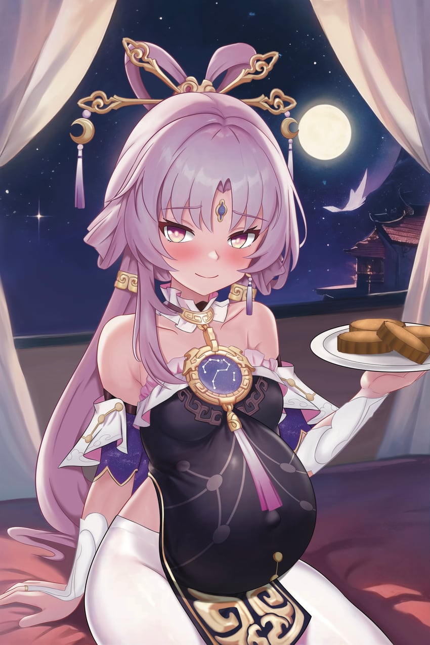 fu xuan (honkai and 1 more) drawn by djgh5738