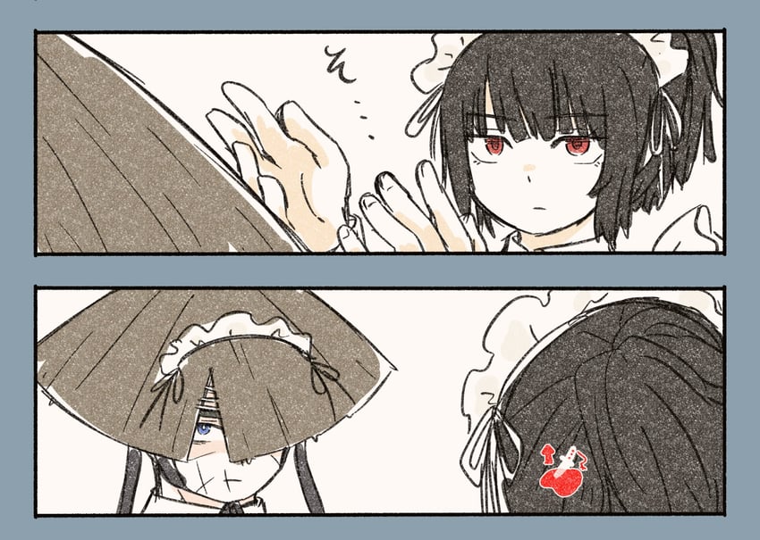 ryoshu and meursault (project moon and 1 more) drawn by teryaa125
