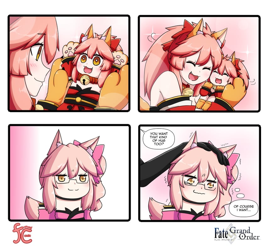 tamamo, tamamo cat, and koyanskaya (fate and 1 more) drawn by keita_naruzawa