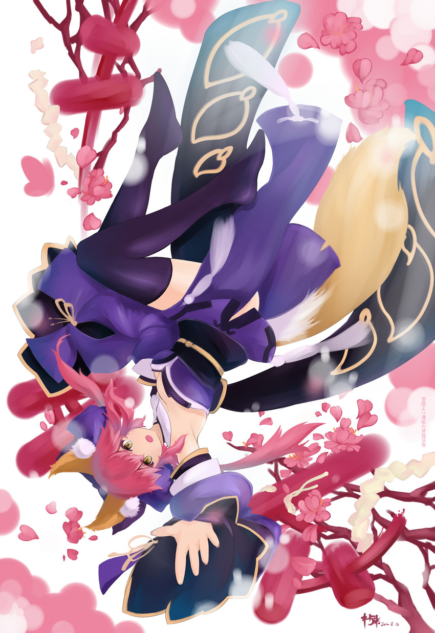 tamamo and tamamo no mae (fate and 1 more) drawn by mochigome_(fatelly)
