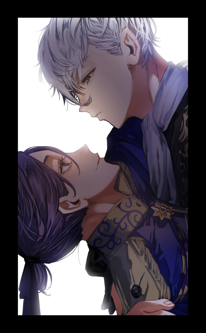nagi seishirou and mikage reo (blue lock) drawn by naka_(58hrprtr)