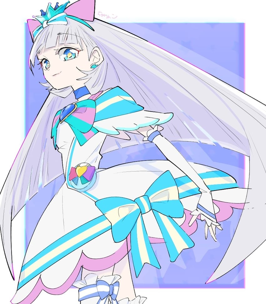 nekoyashiki yuki and cure nyammy (precure and 1 more) drawn by charink0sanar1