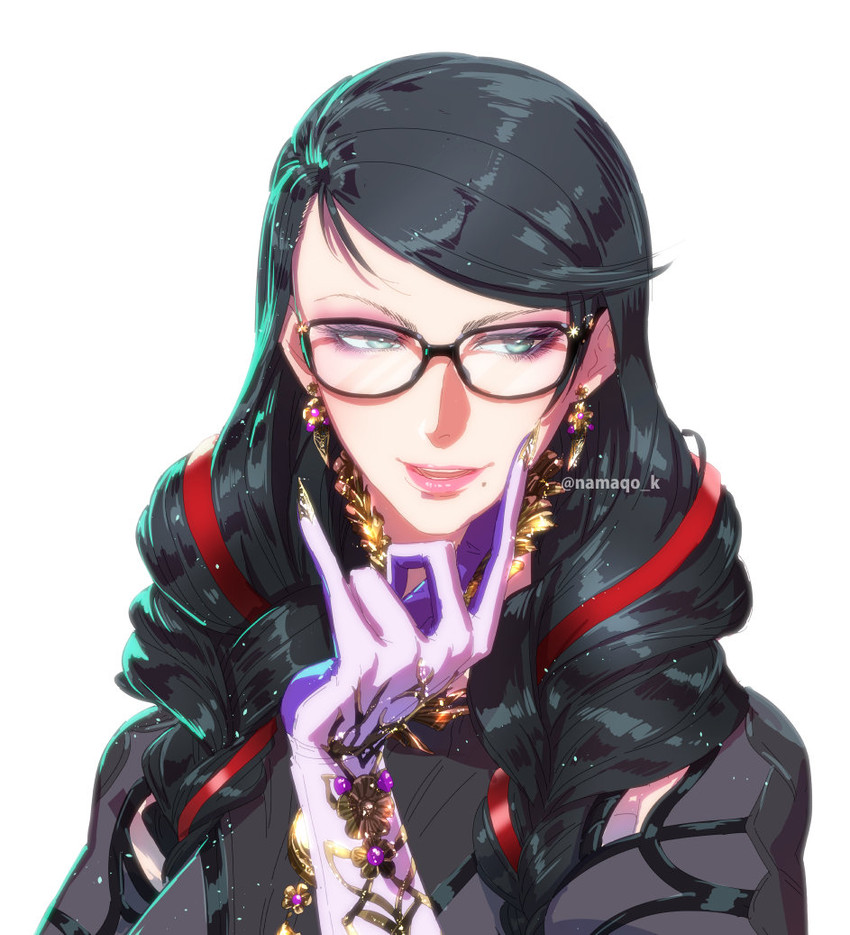 bayonetta (bayonetta and 1 more) drawn by kara_namako