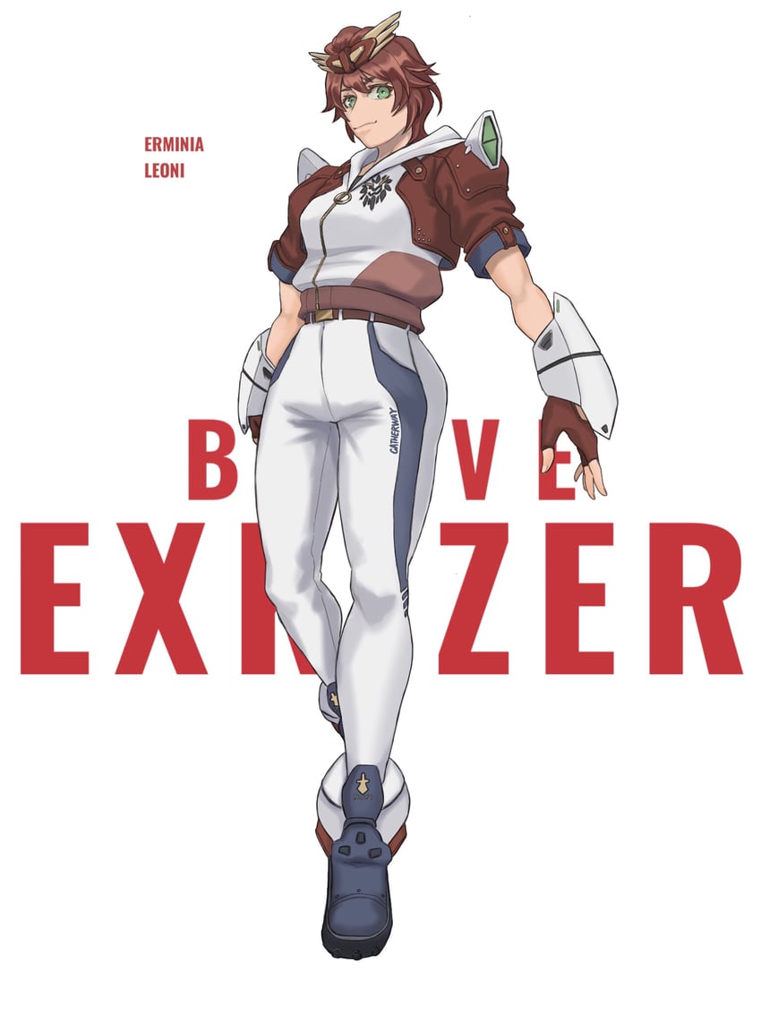 exkaiser (yuusha series and 1 more) drawn by jinri_shijie
