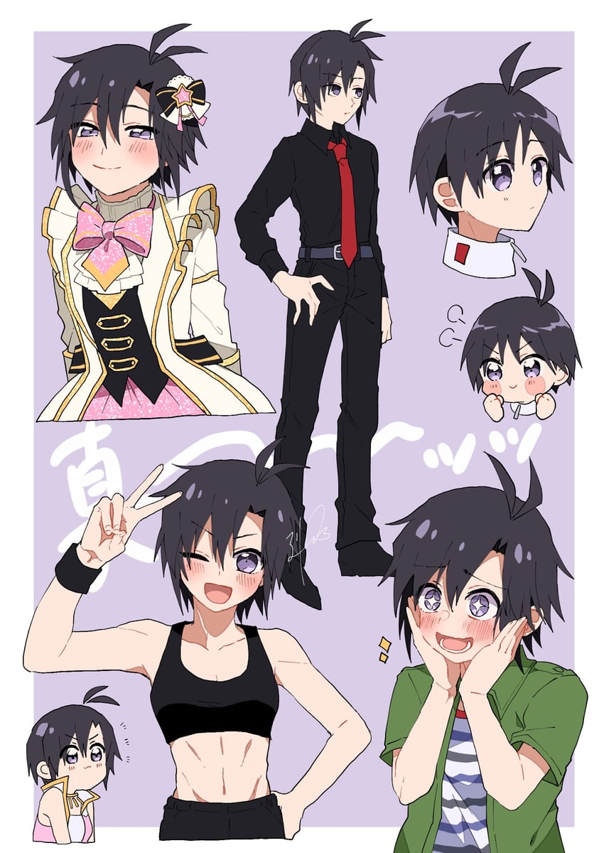 kikuchi makoto (idolmaster and 1 more) drawn by rurimomo_(ruripeach)