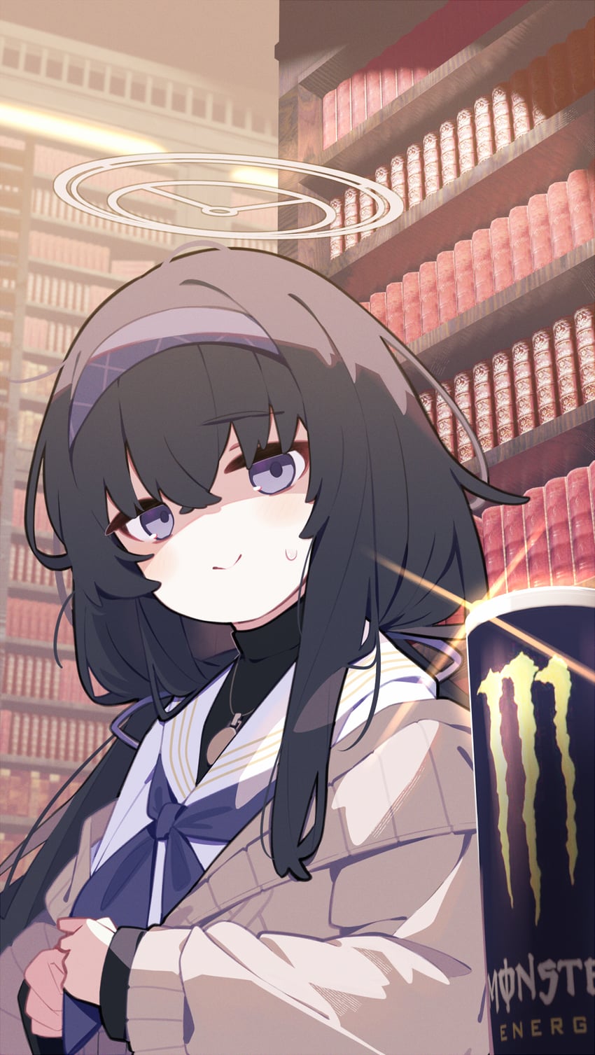 ui (blue archive) drawn by pekeko_(pepekekeko)