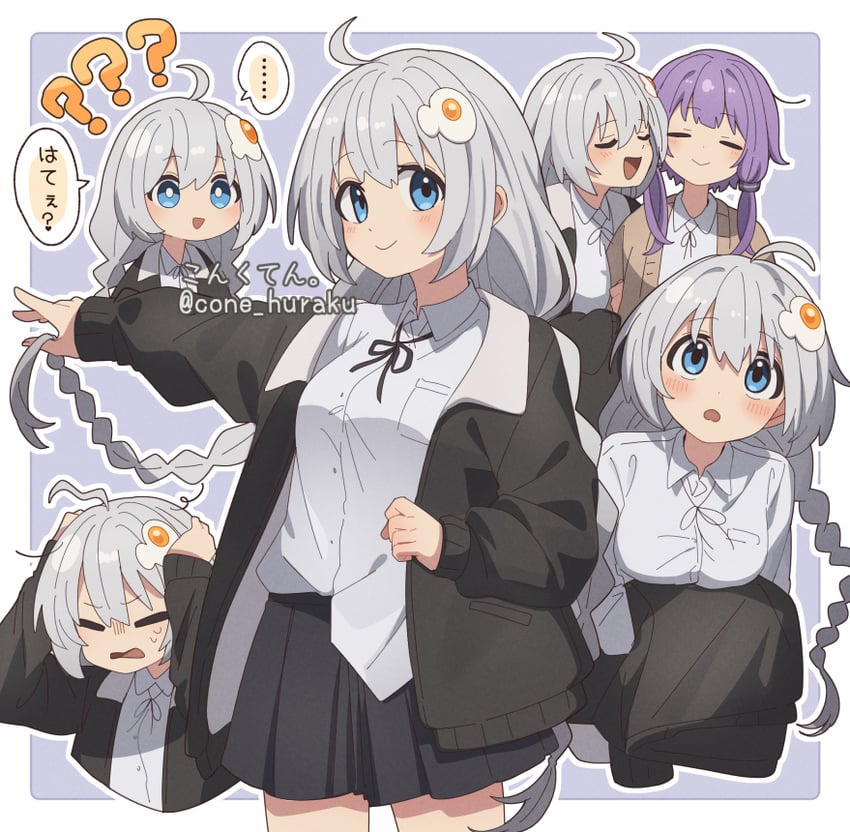 yuzuki yukari and kizuna akari (vocaloid and 1 more) drawn by corn_kuten