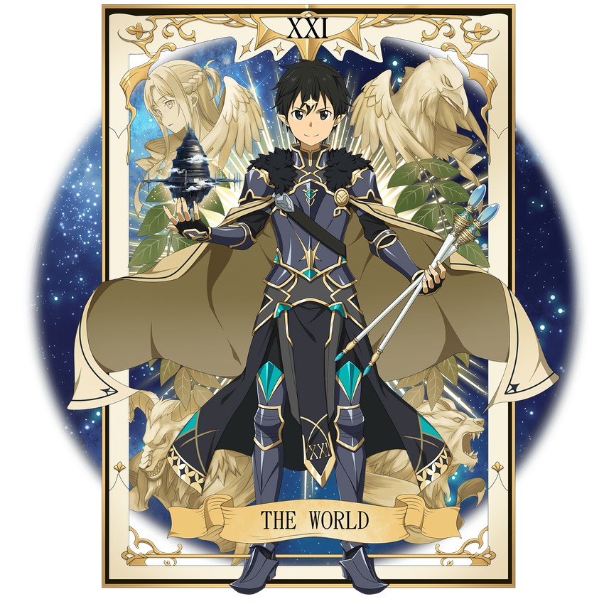 asuna, kirito, and the gleam eyes (sword art online and 1 more)