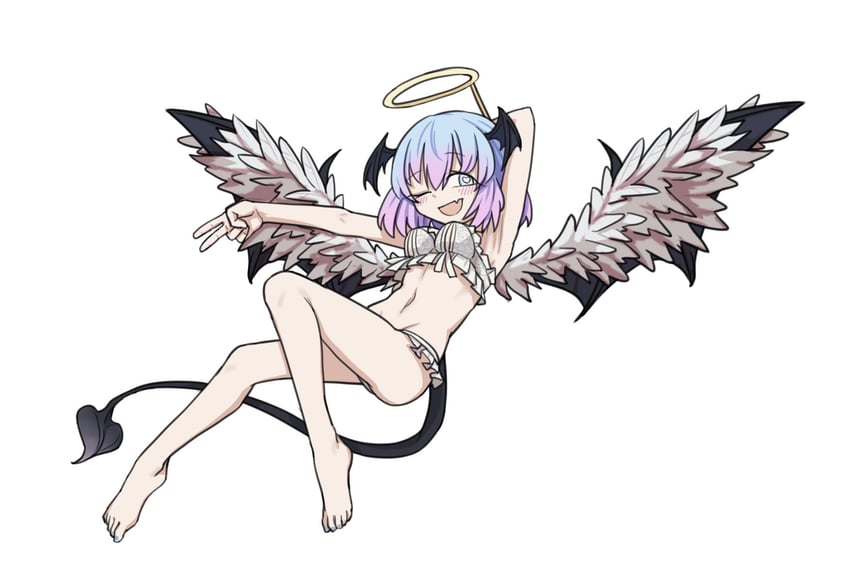 lingeriena (black souls and 1 more) drawn by rabbit_king