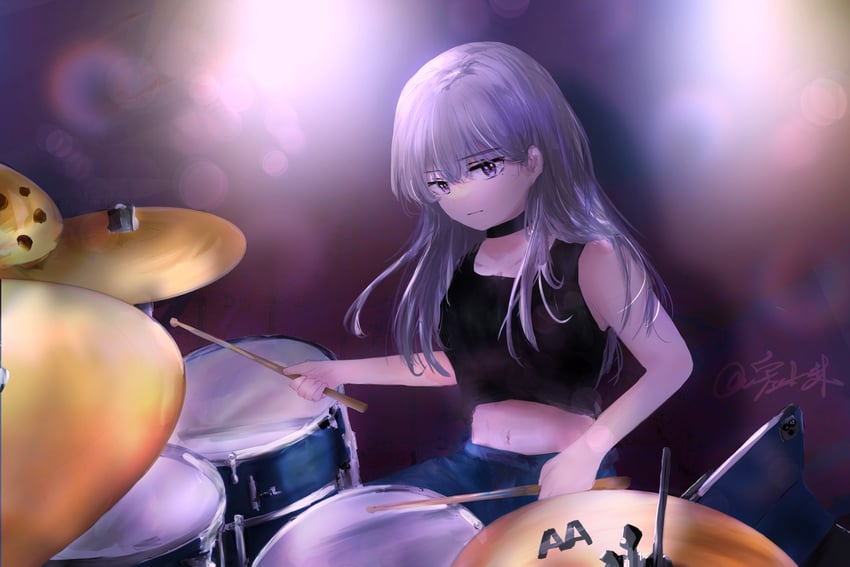 shiina taki (bang dream! and 1 more) drawn by keyun