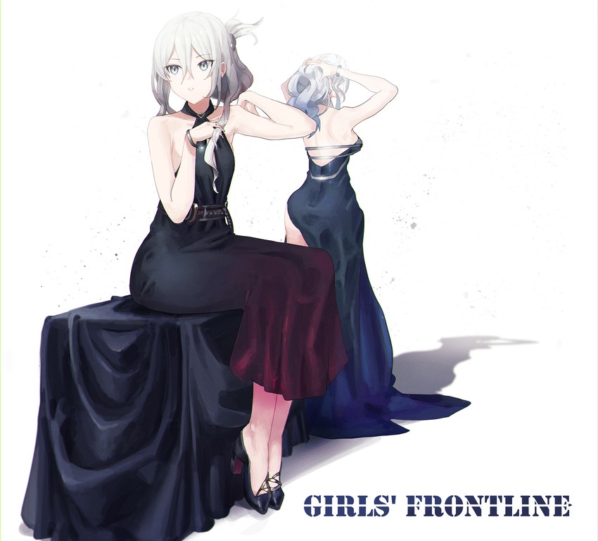 ak-12 and an-94 (girls' frontline) drawn by ggab0621