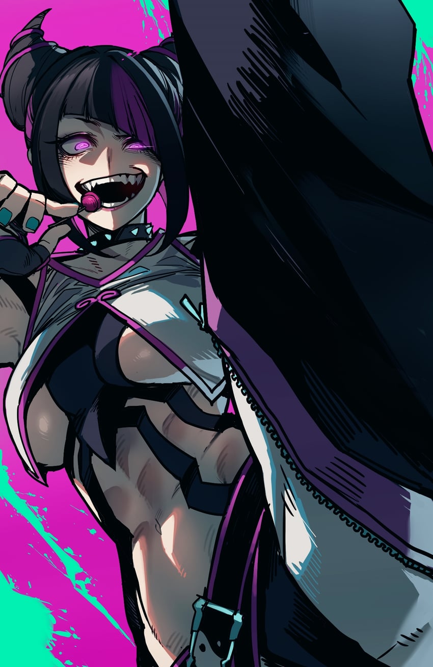 han juri (street fighter and 1 more) drawn by ratatatat74