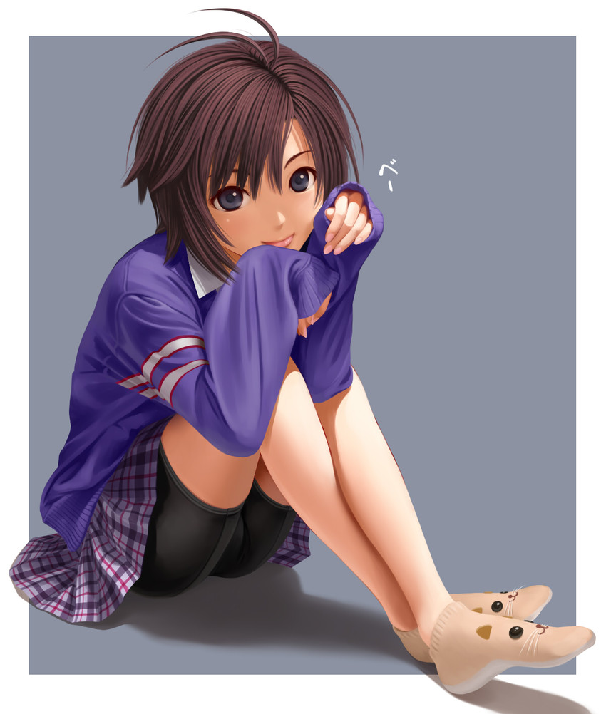 kikuchi makoto (idolmaster and 1 more) drawn by nekopuchi