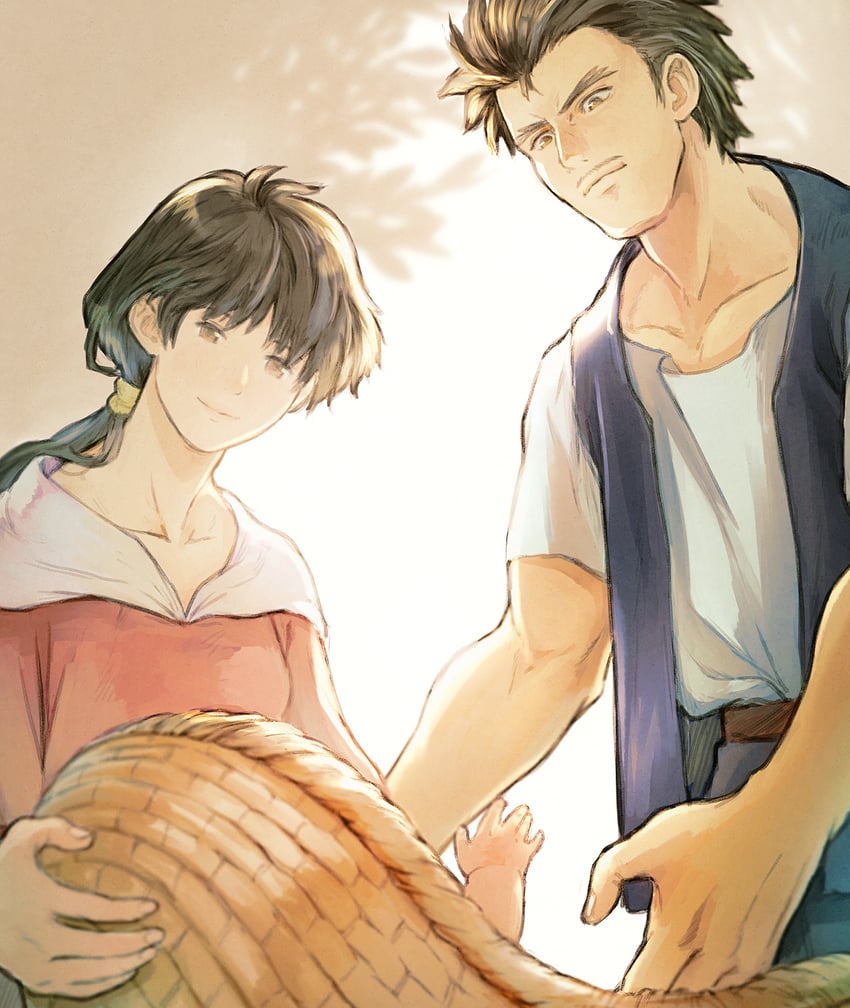 dai, baran, and soala (dragon quest and 1 more) drawn by b-saku