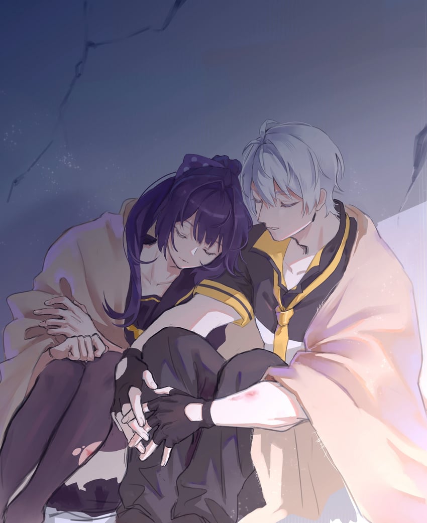 kevin kaslana and mei (honkai and 1 more) drawn by 00quanta