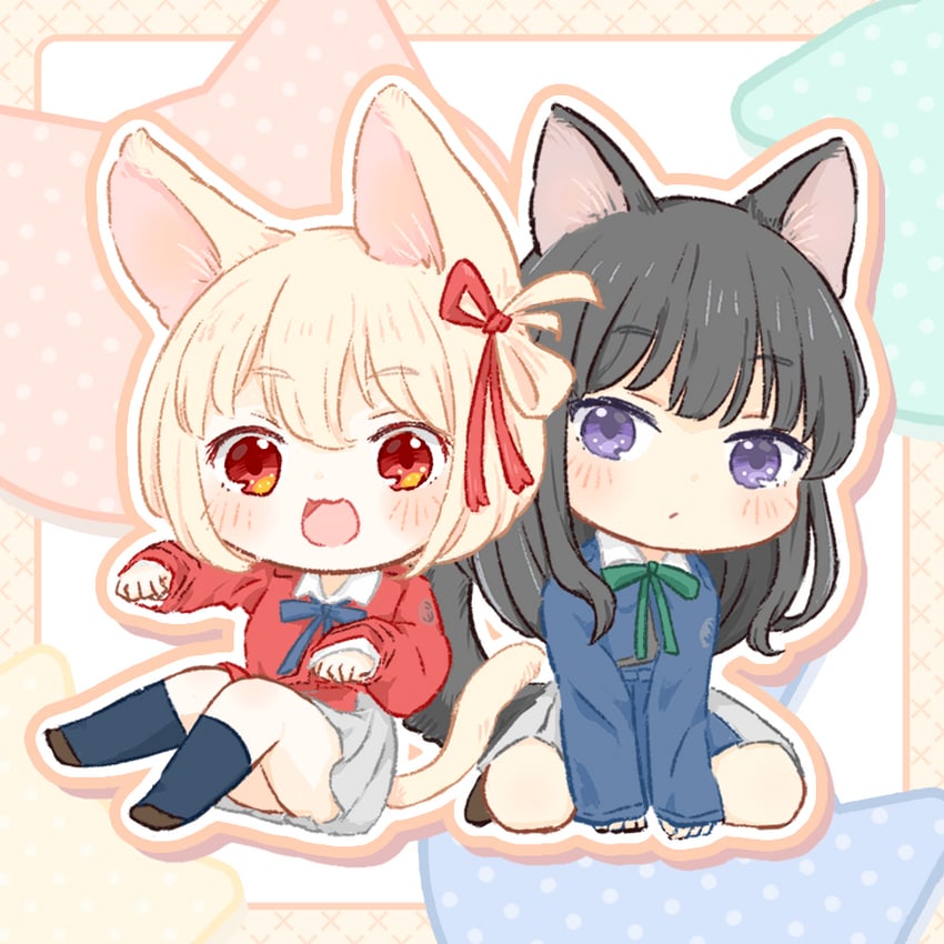 nishikigi chisato (lycoris recoil) drawn by hanaya_102