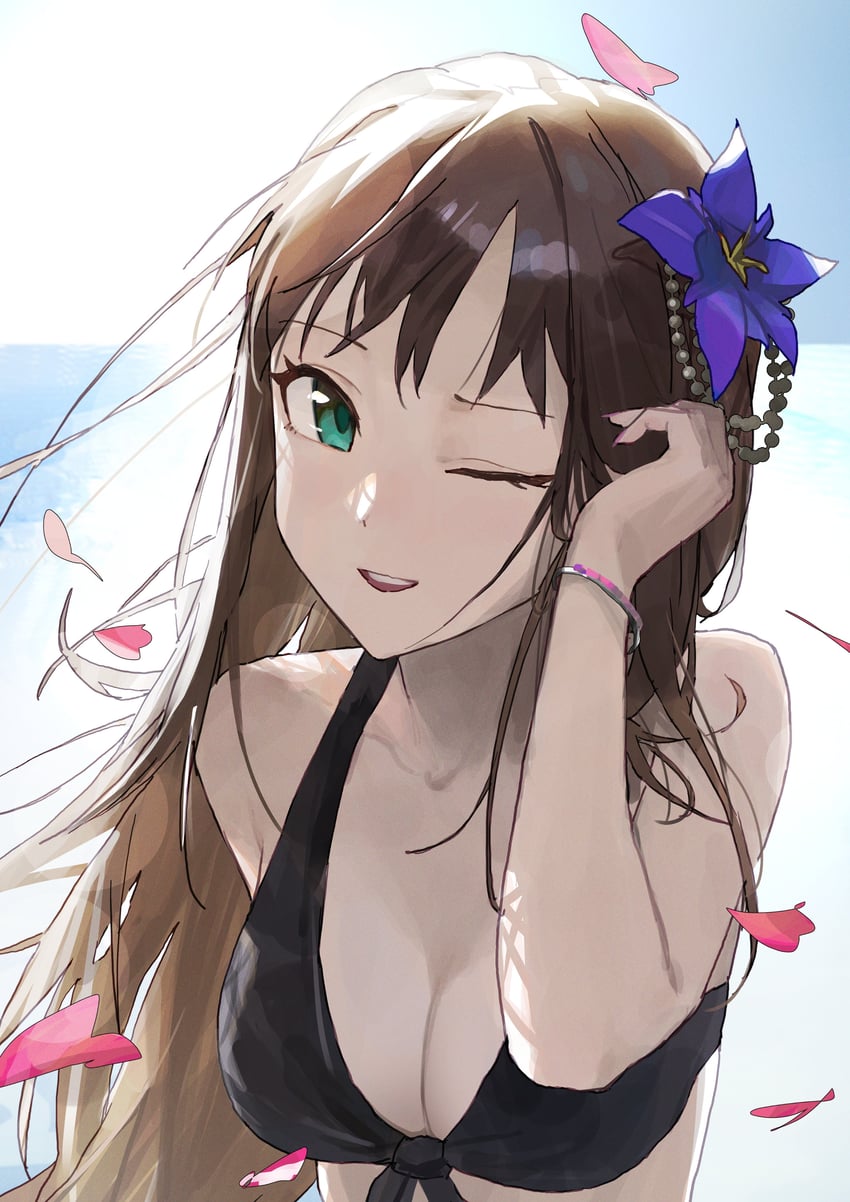 shibuya rin (idolmaster and 1 more) drawn by logknn